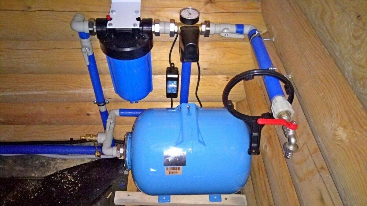 Гидробак для водоснабжения с насосом малыш-2