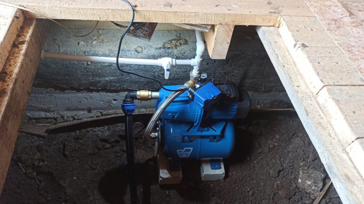 Насосная станция для скважины 15 метров