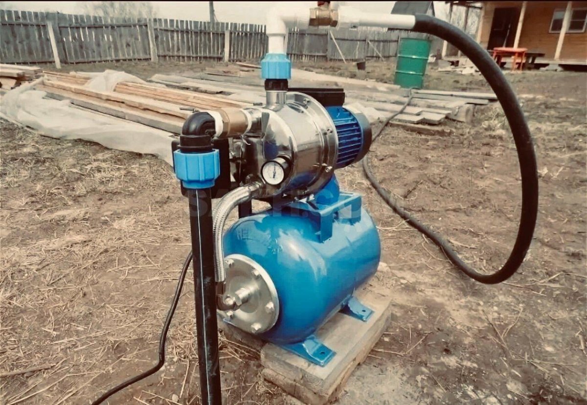 Насос для гидробурения Абиссинской скважины