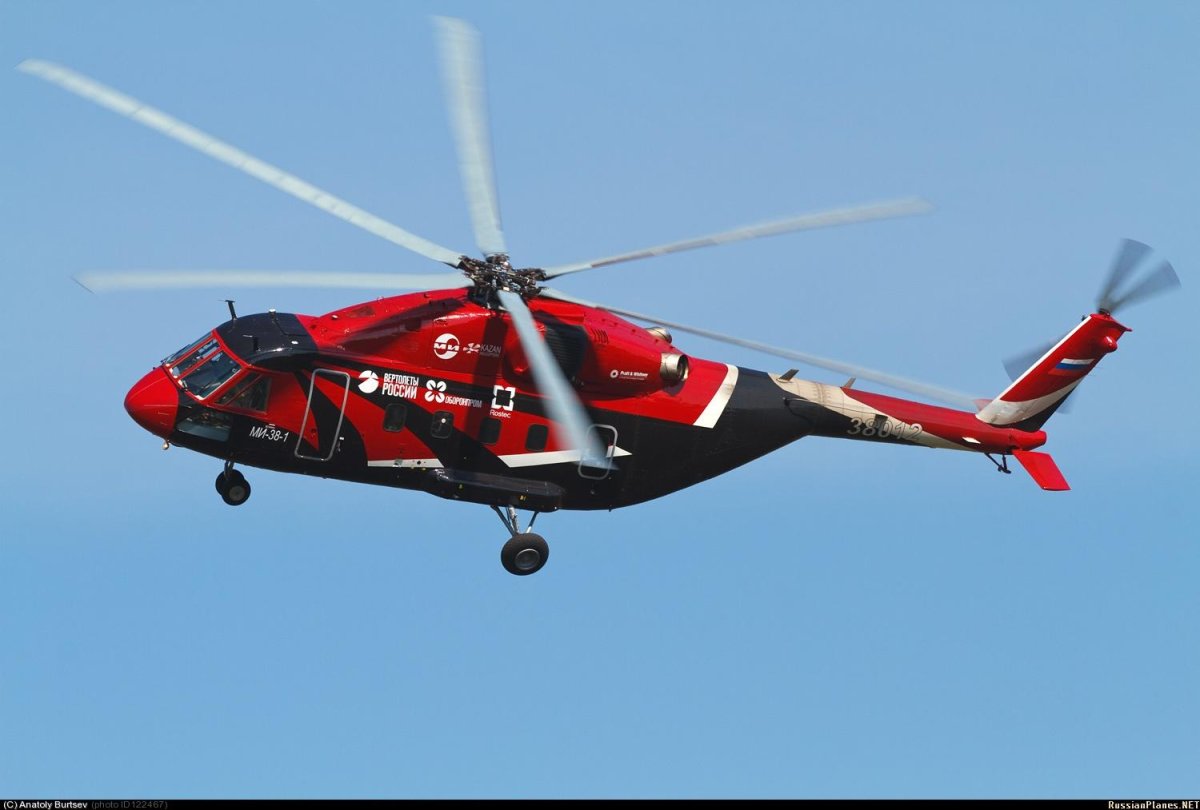 Ми38 вертолет двигатель