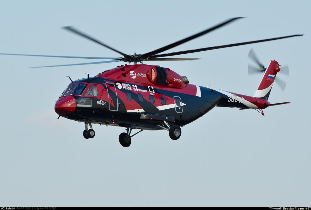 Вертолет ми-38т