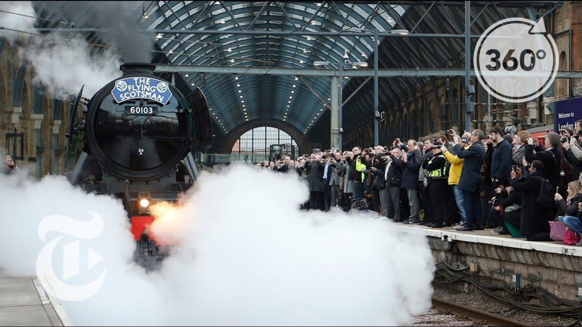 Flying Scotsman поезд