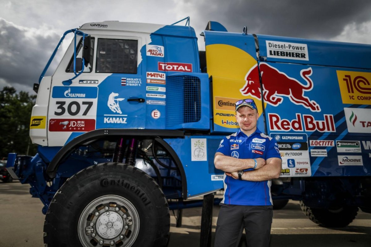 Эдуард Николаев КАМАЗ мастер Дакар