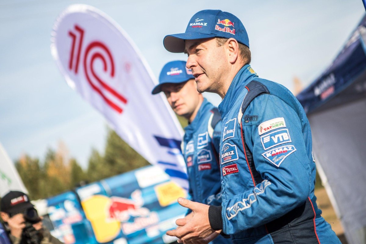 Владимир Чагин пилот КАМАЗ мастер