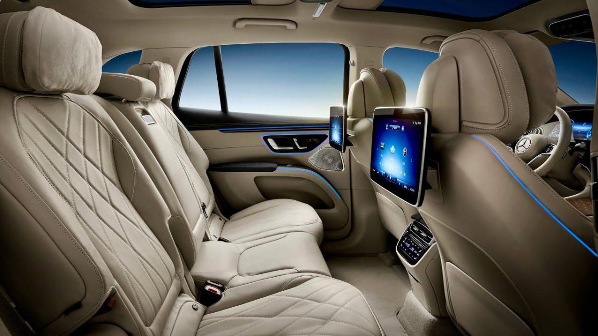 Mercedes EQS SUV салон