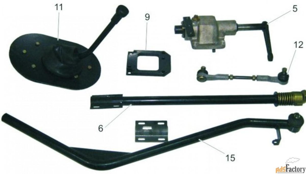 Кулиса КПП МАЗ 236