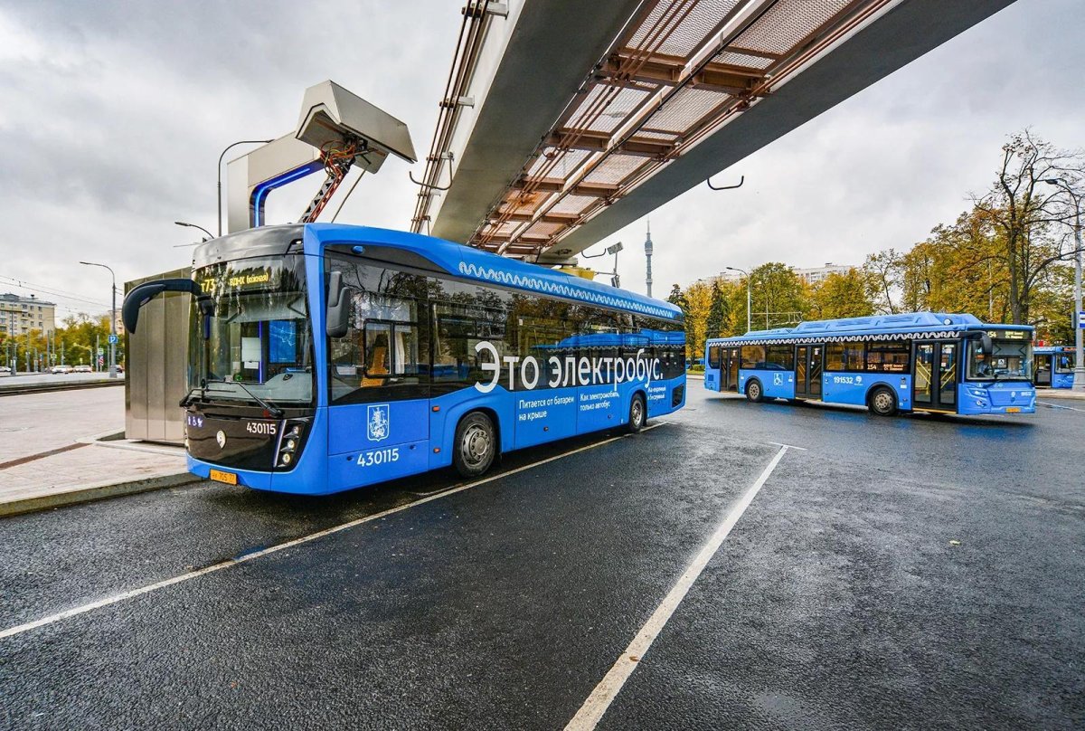Автобусы Москва электробус