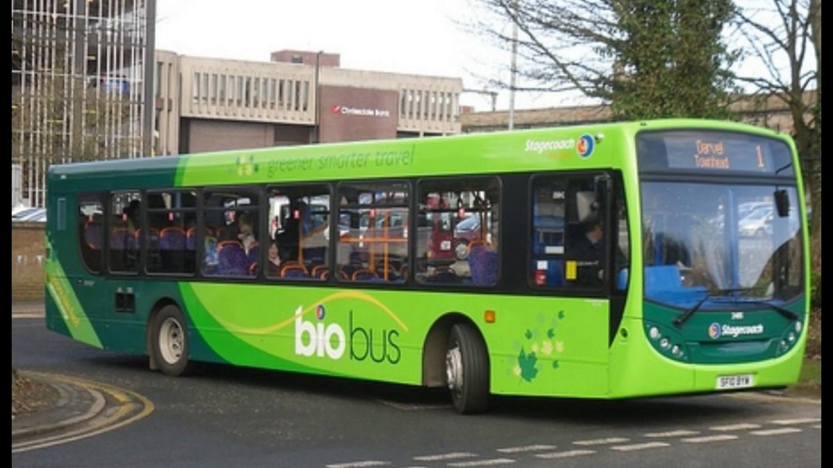 Автобусы на биогазе в Швеции