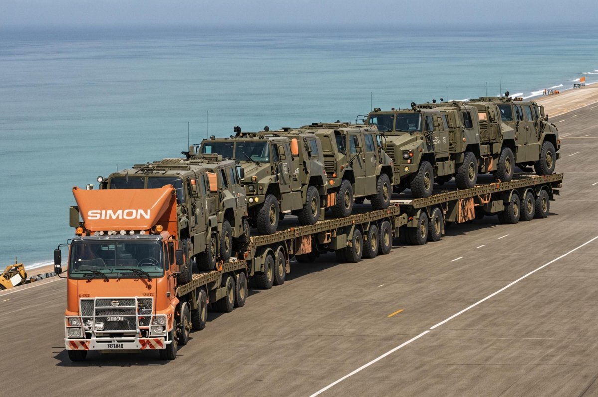 Грузовики автопоезда Австралии.