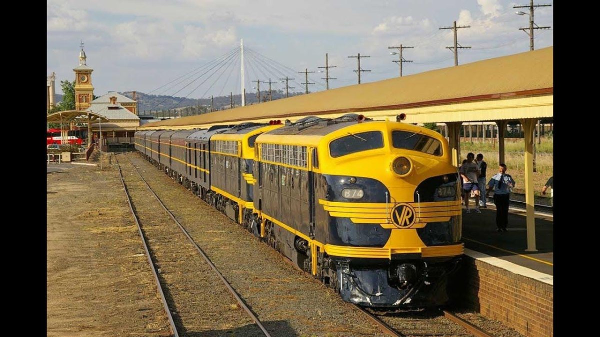 Железнодорожный транспорт в Австралии