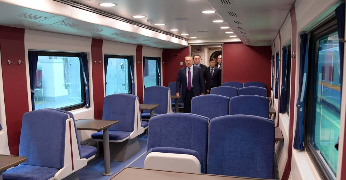 Тальго сидячий вагон Казахстан