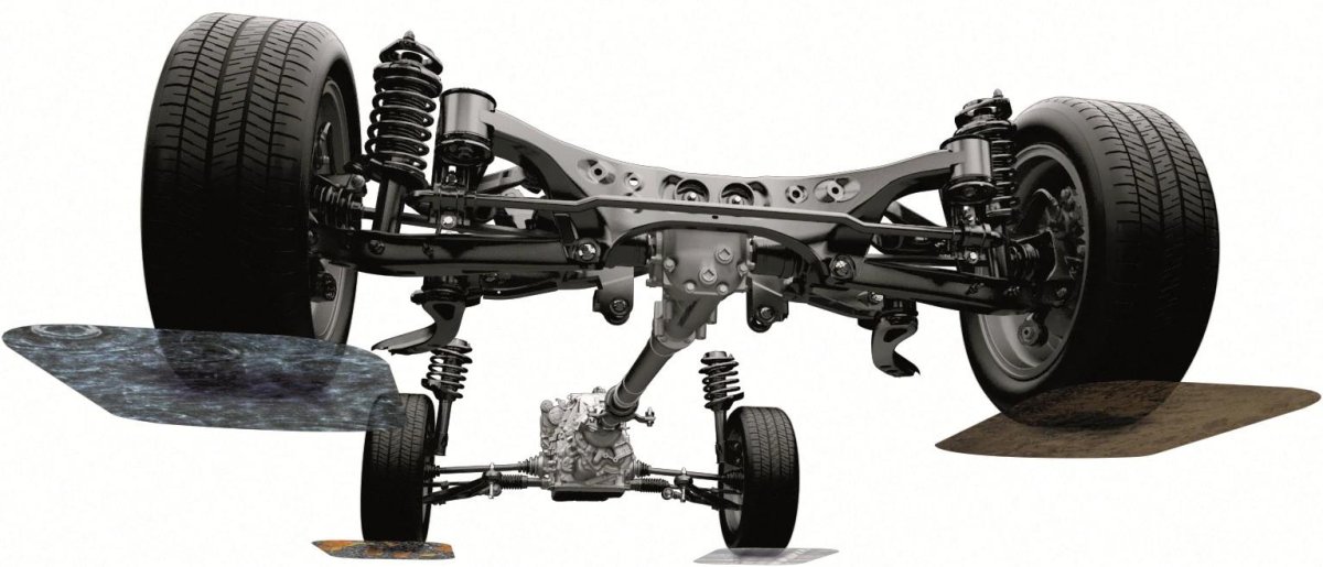 Subaru symmetrical AWD