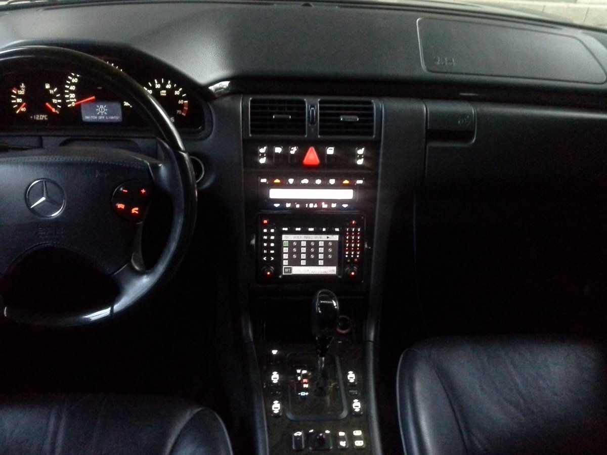 Мерседес w210 Рестайлинг салон