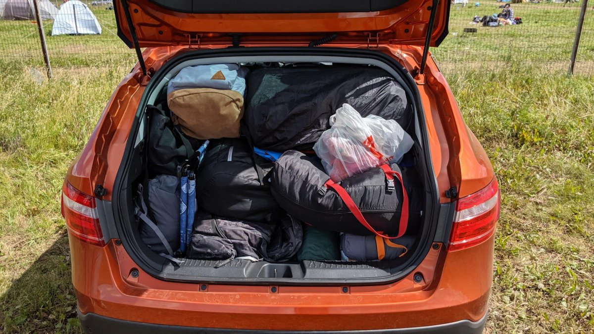 Lada Vesta SW Cross багажник