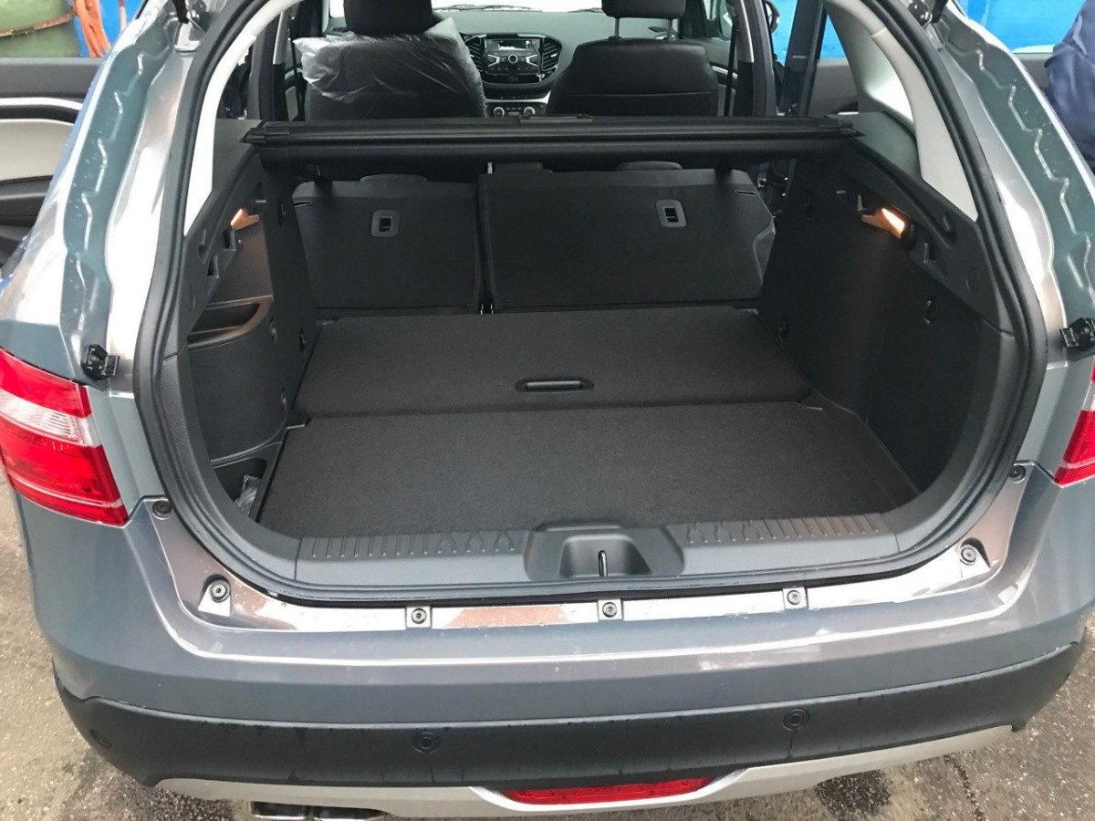 Лада Веста св кросс 2022 багажник