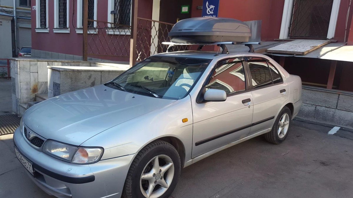 Nissan Almera n15 рейлинги