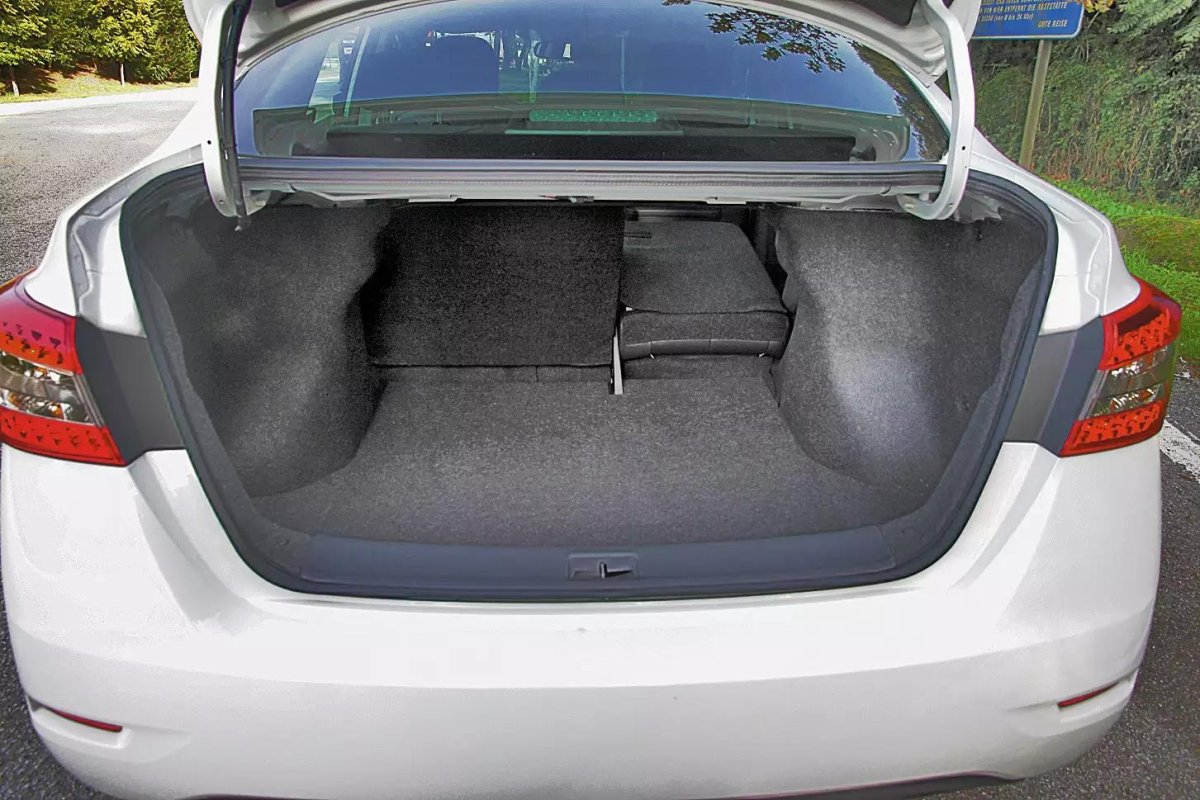 Nissan Almera, 2014 багажник