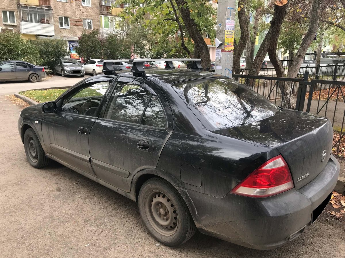 Багажник на крышу автомобиля Ниссан Альмера Классик 2008