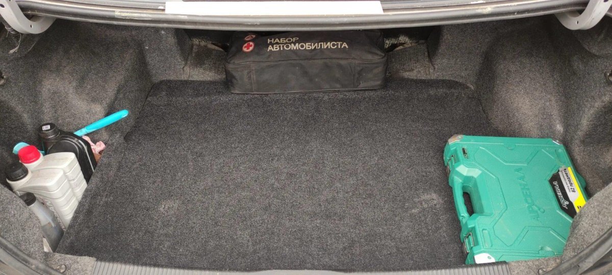 Размер фанеры в багажник Ниссан Альмера Классик