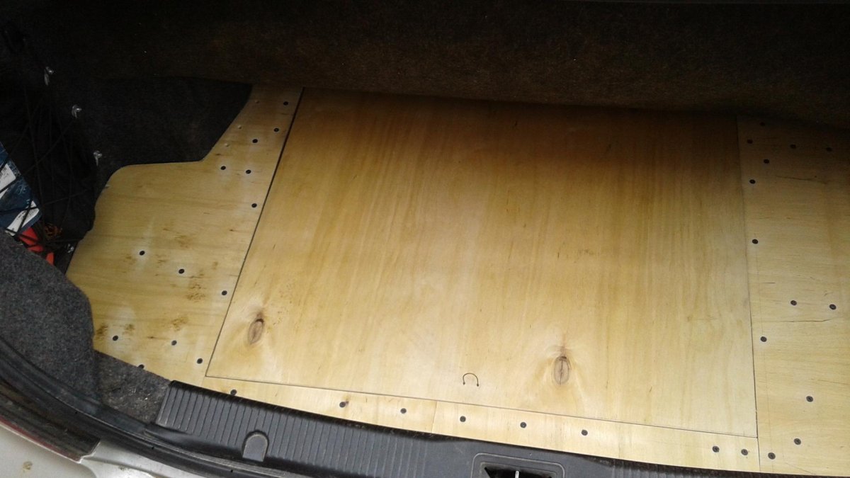 Фальшпол Ниссан Альмера Классик б10