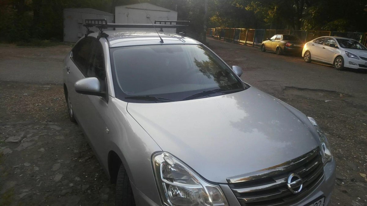 Nissan Almera g15 багажник