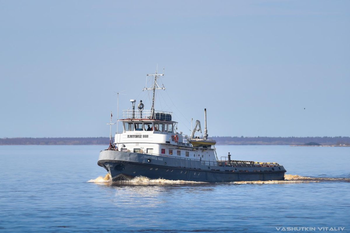 Теплоход плотовод