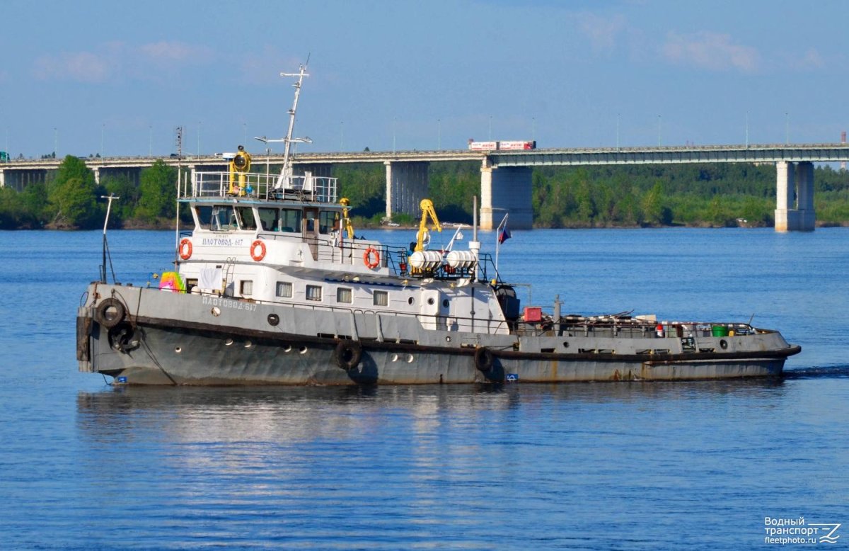 Плотовод 617 теплоход