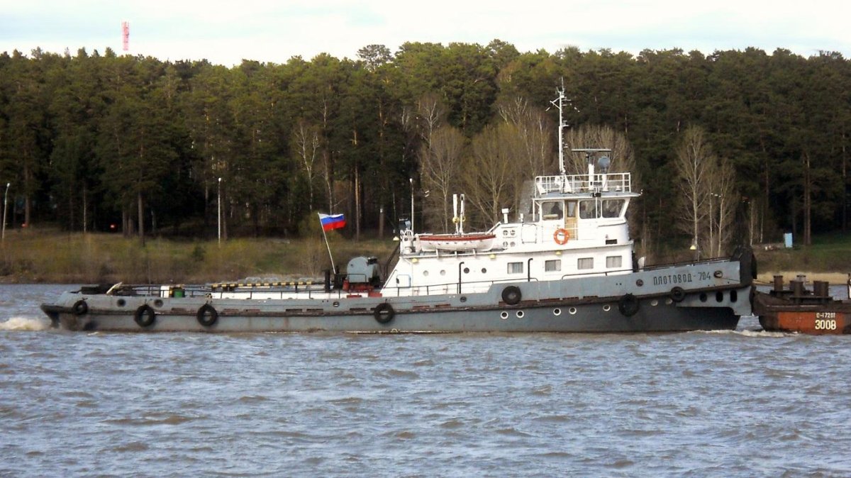 Теплоход плотовод 716