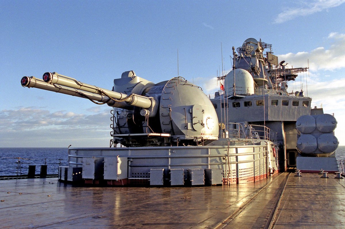 Корабельная артустановка АК-130