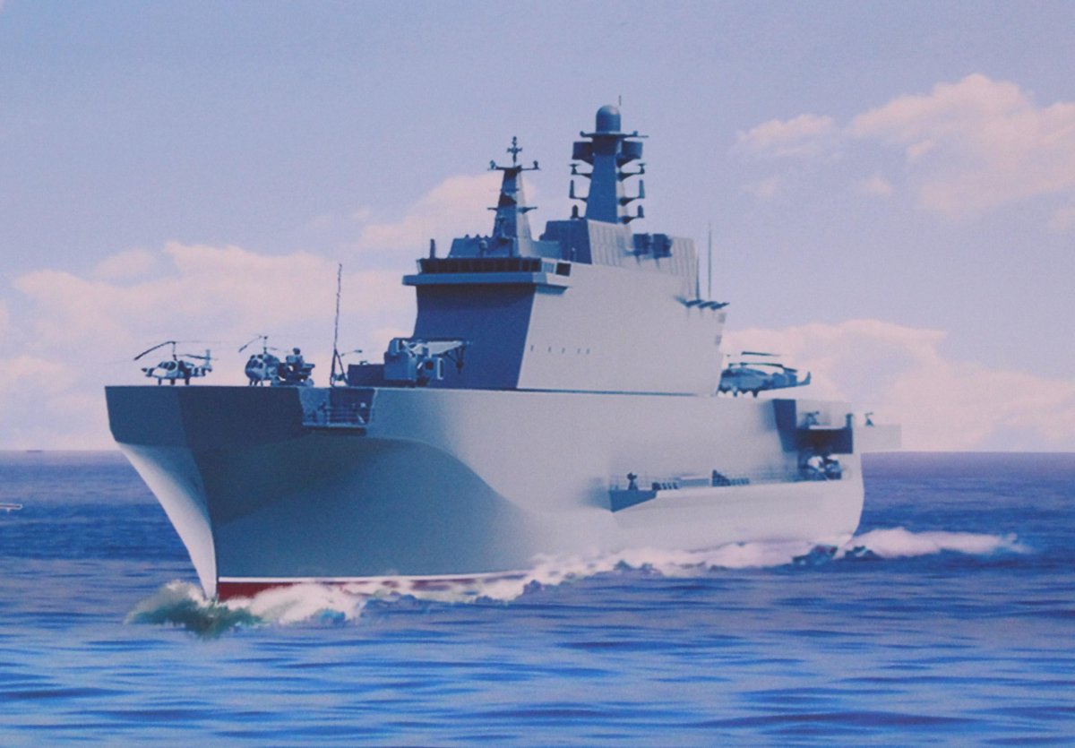 23900 Проект корабля Зеленодольское ПКБ