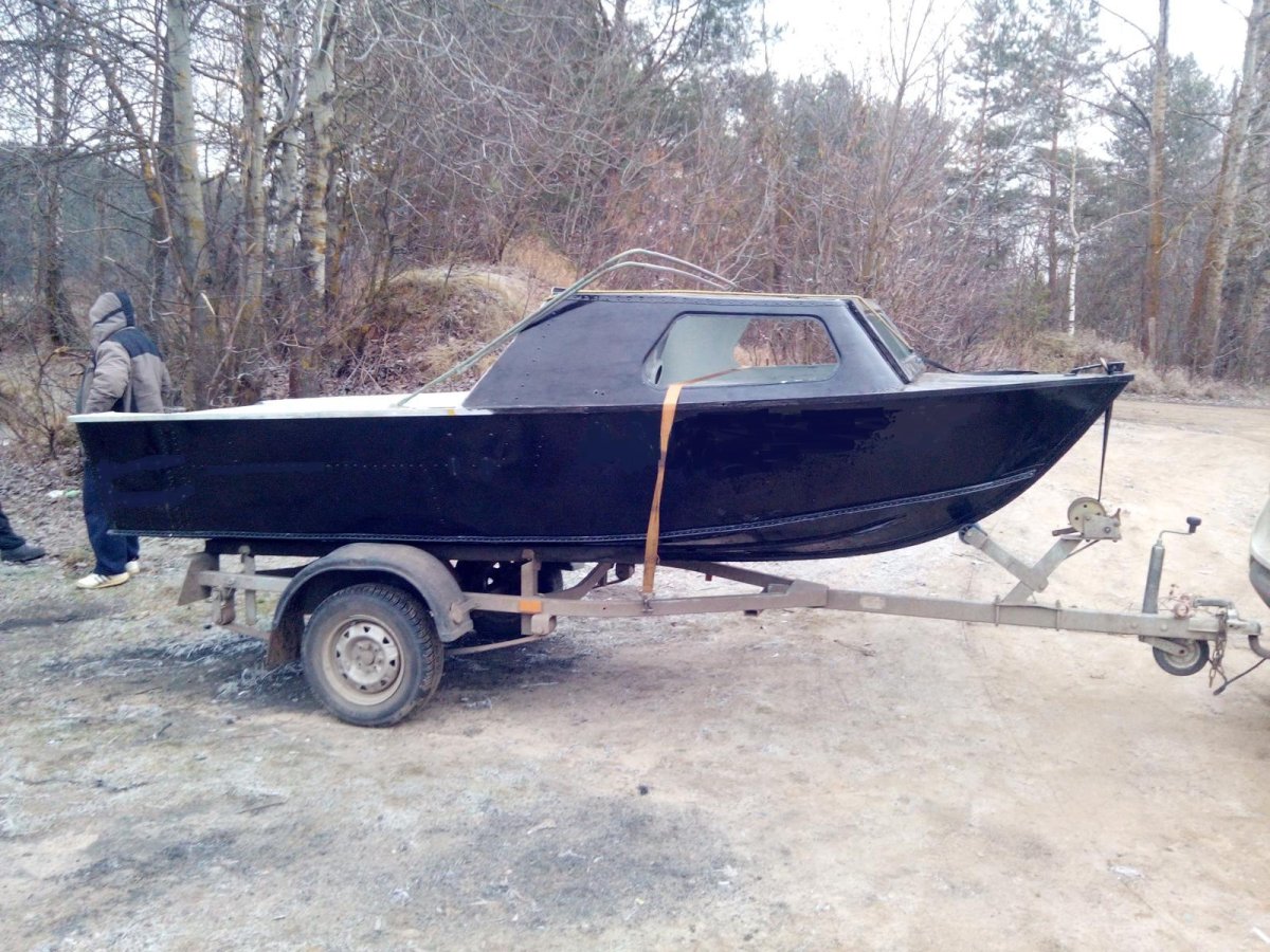 Казанка 5м с выносным транцем