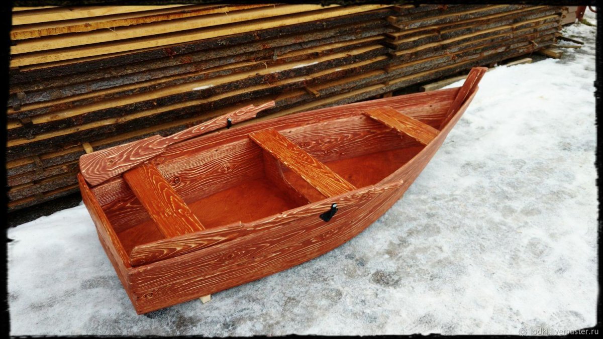 Лодка плоскодонка каноэ