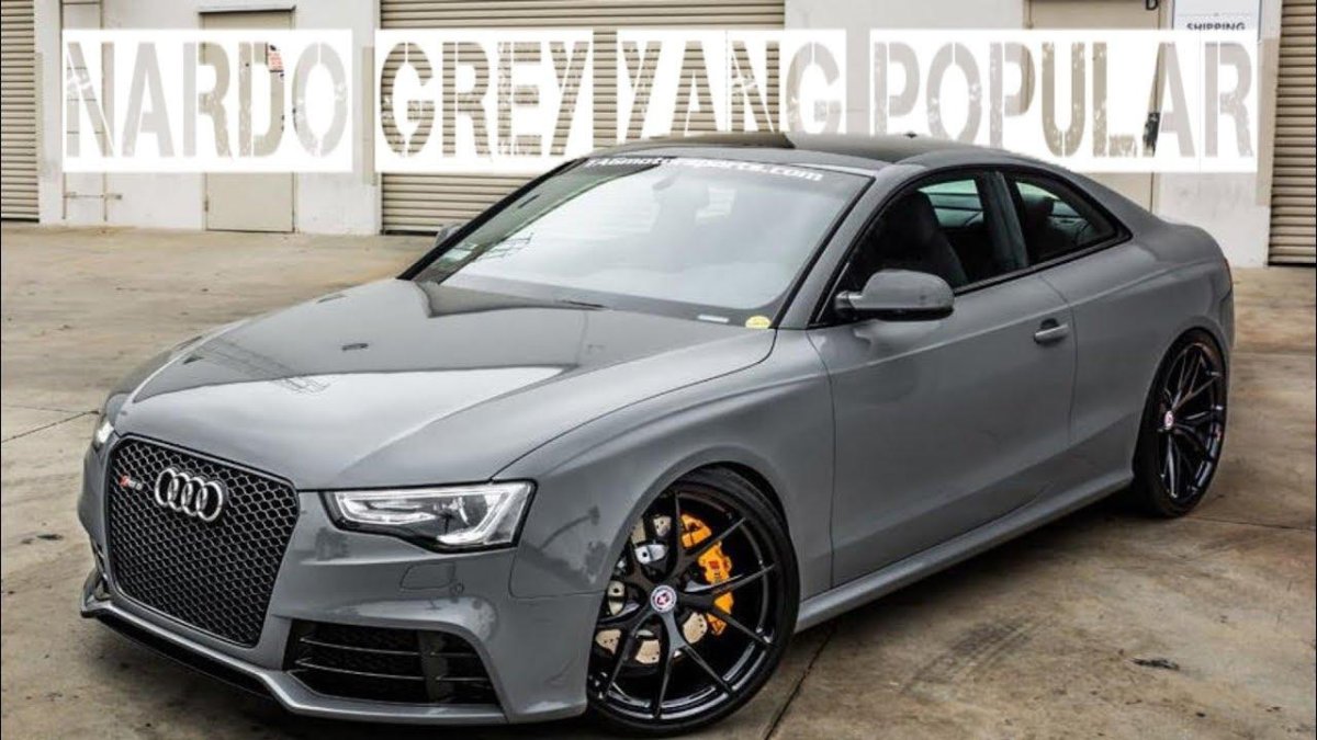 Цвет Nardo Grey Audi