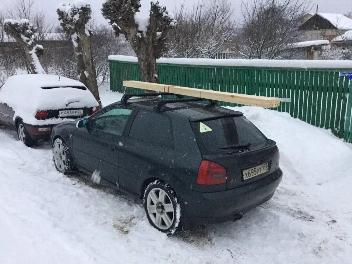 Рейлинги на Ауди а3