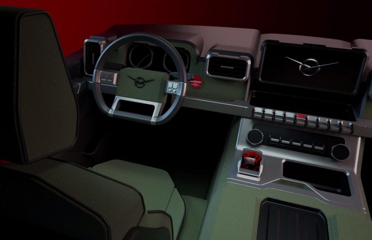 УАЗ Буханка 2023 салон