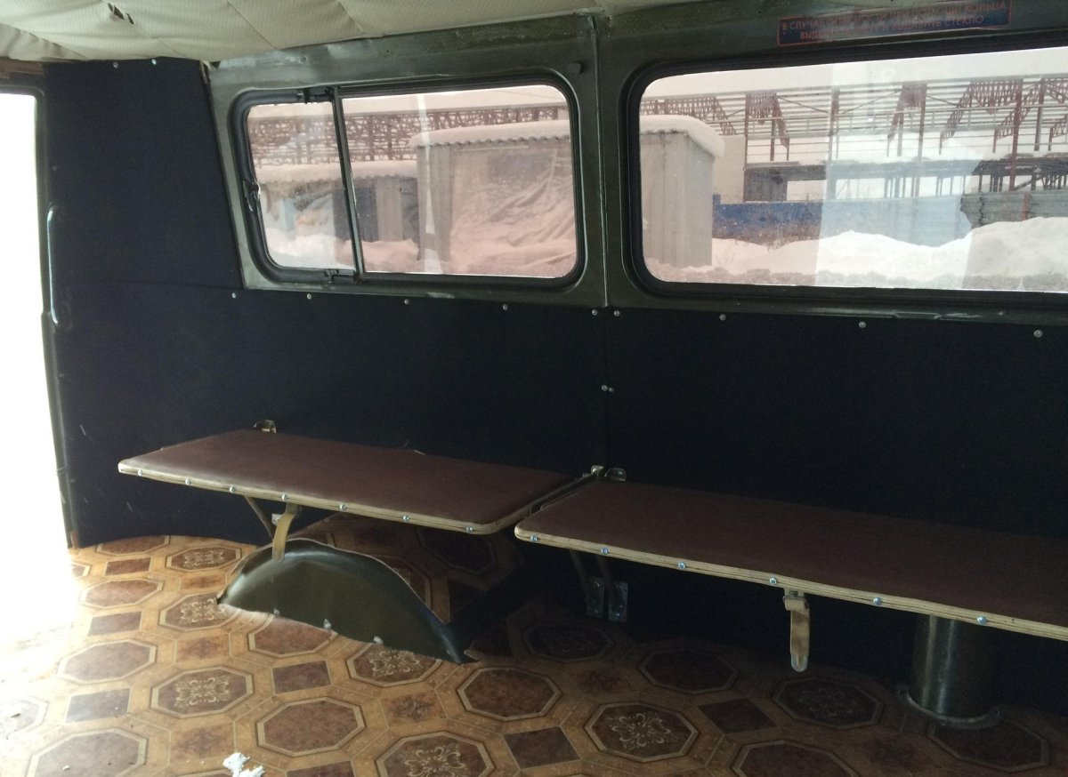 УАЗ 3962 салон