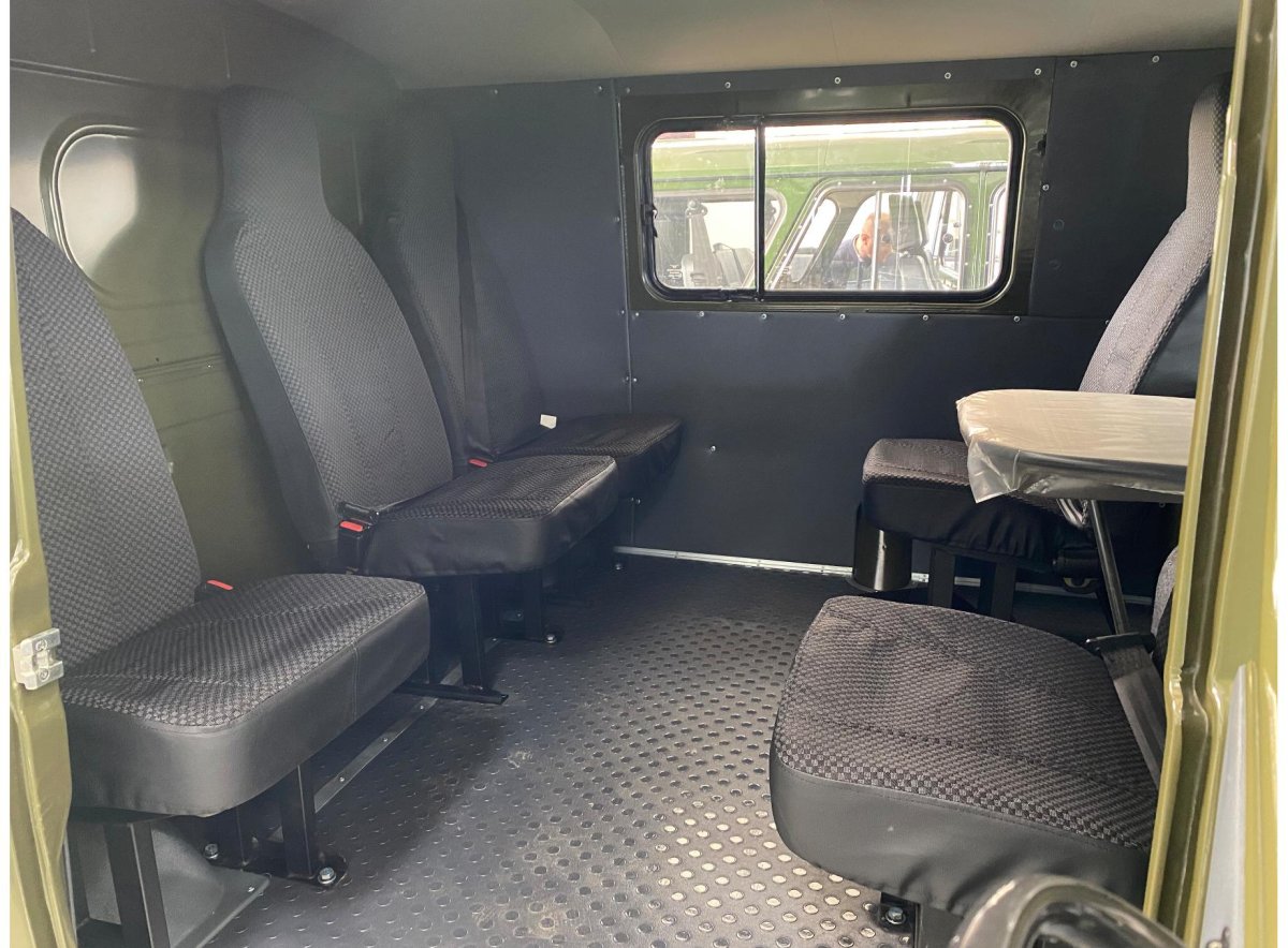 Чехлы на УАЗ Буханка 7 мест