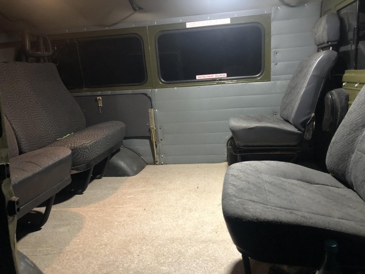 УАЗ 3962 салон