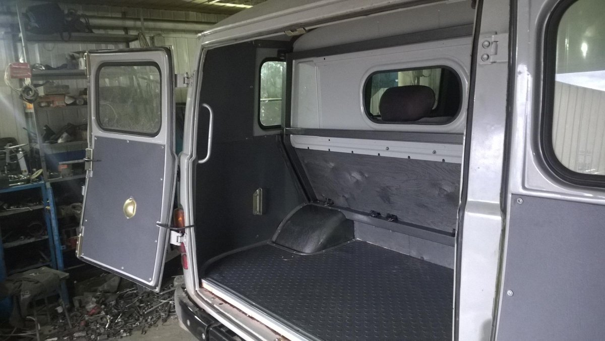 Багажный отсек УАЗ 452