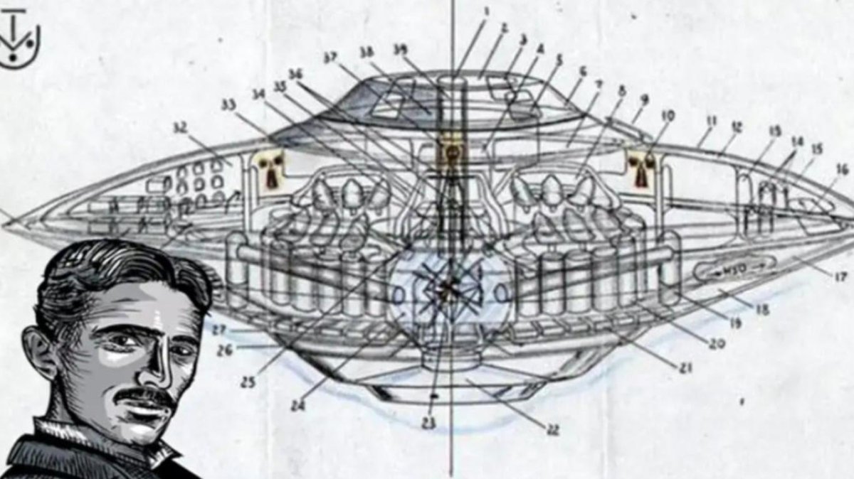 Летающая тарелка Николы Тесла