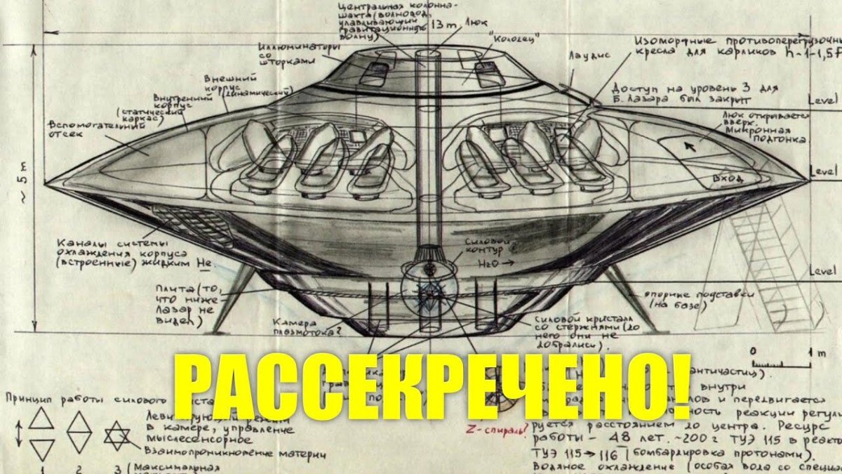 НЛО 3 рейха чертежи
