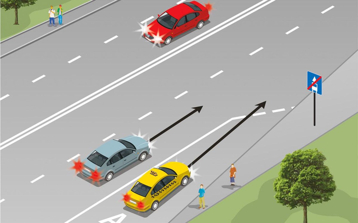 Сложные дорожные ситуации