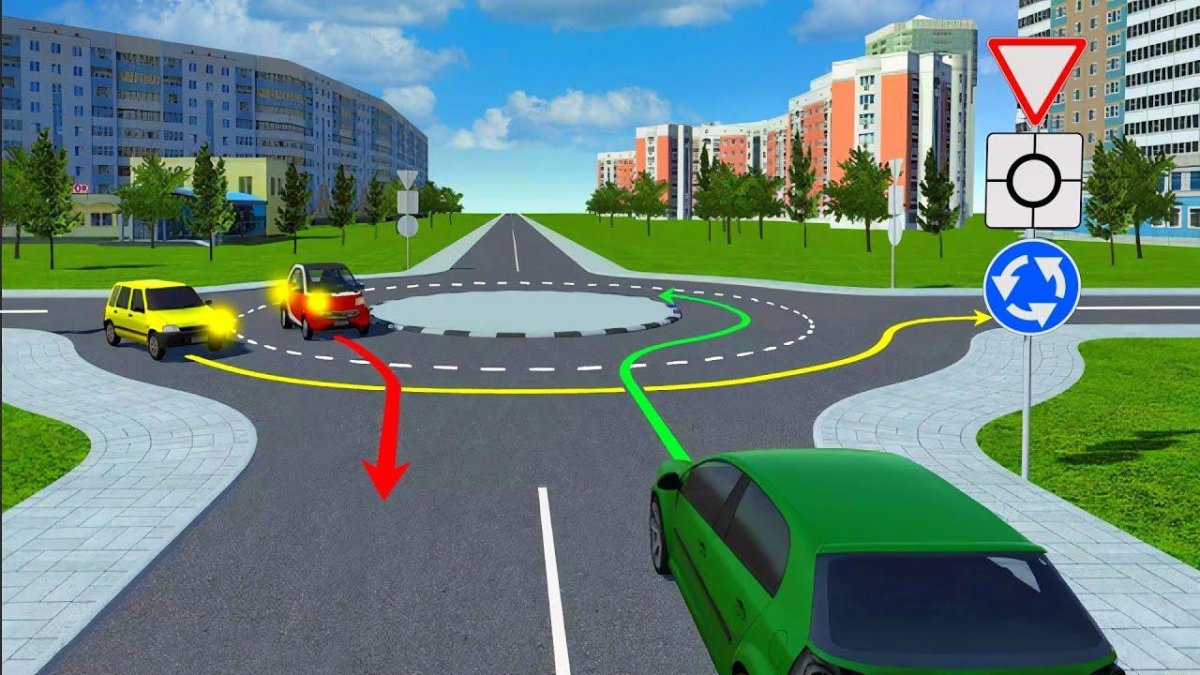 Проезд перекрестков ADRIVE