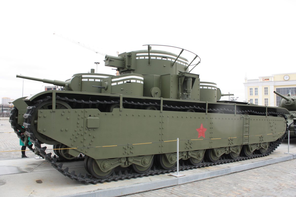 Пятибашенный тяжелый танк т- 35