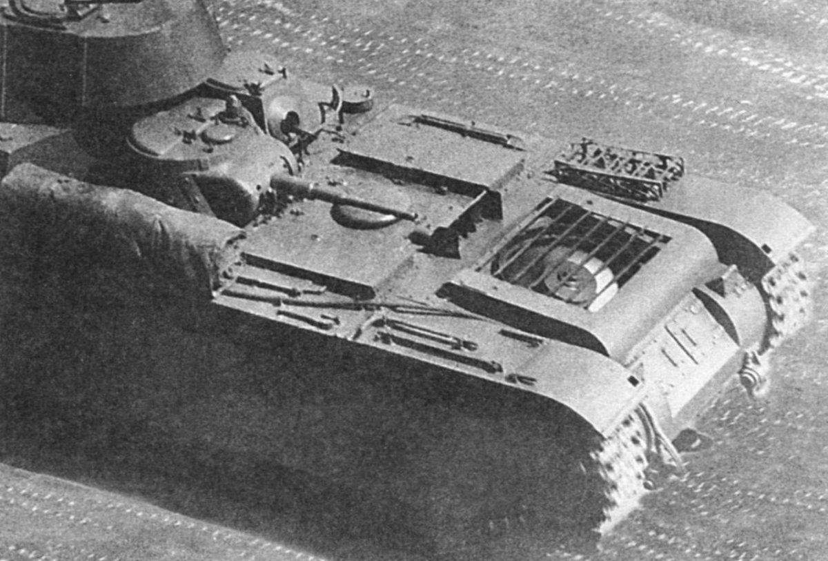 Т-35 С коническими башнями