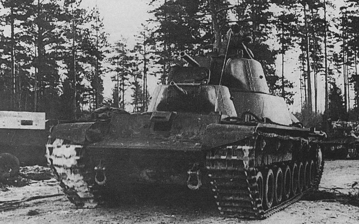 Советско-финская война танк т-100