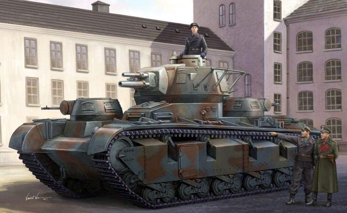 Танк Panzerkampfwagen Neubaufahrzeug