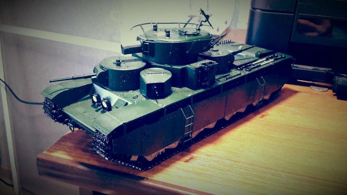 Советский многобашенный танк т-35