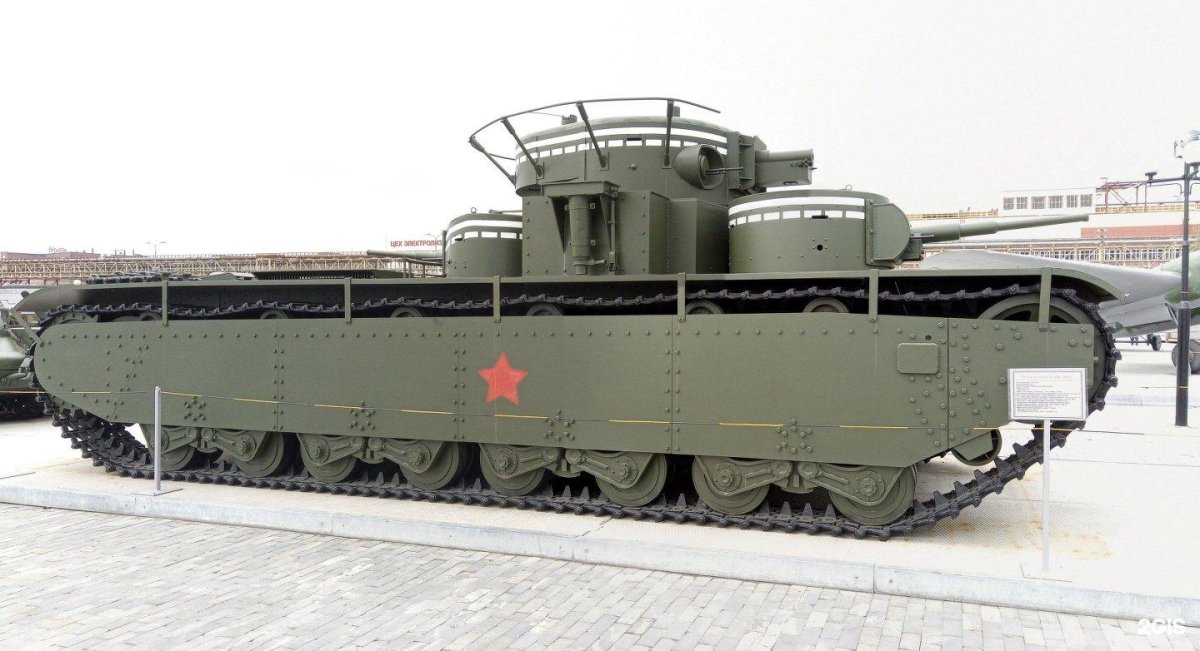 Т-35 многобашенные танки