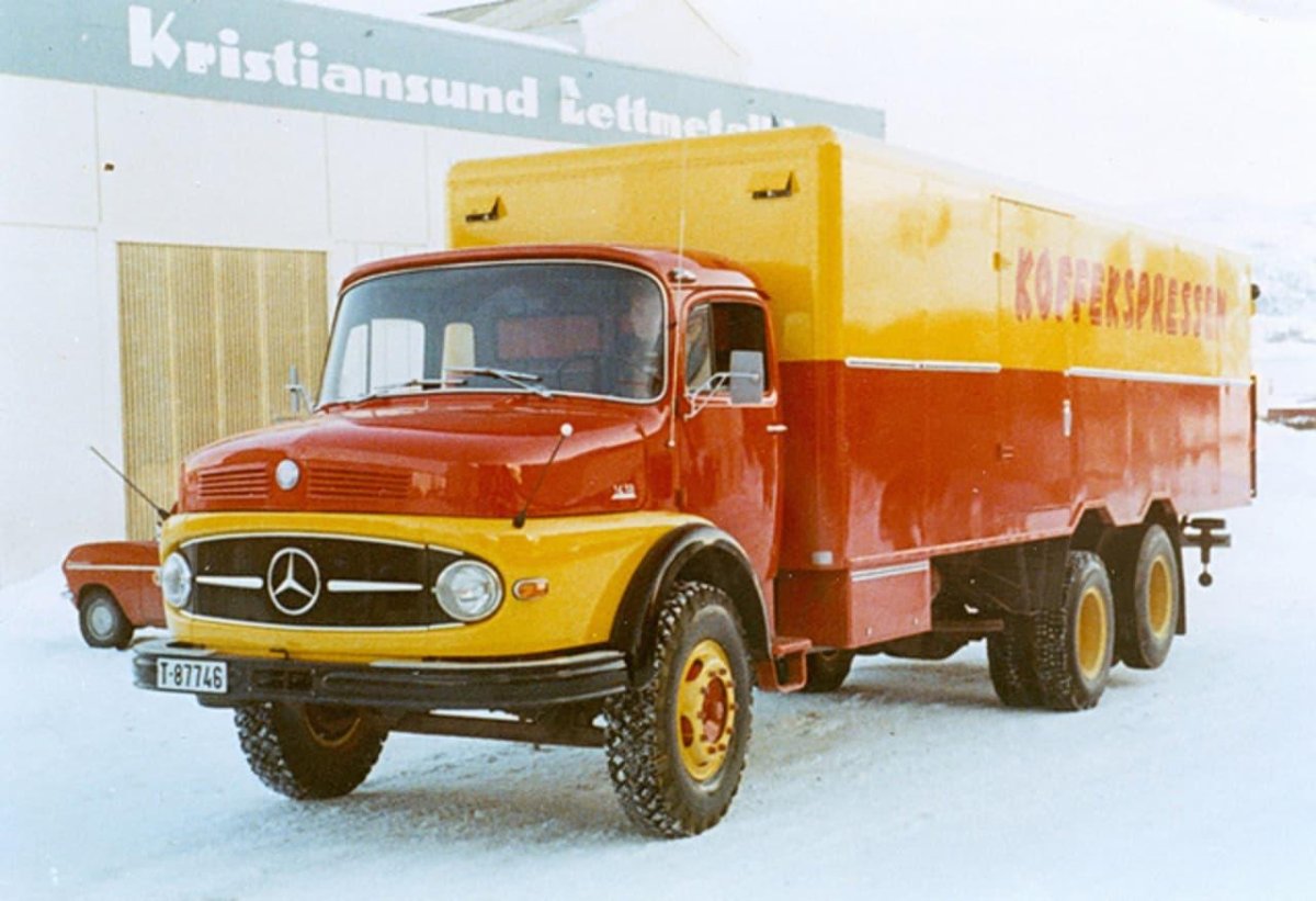 Грузовик Mercedes Benz l 8500 1935